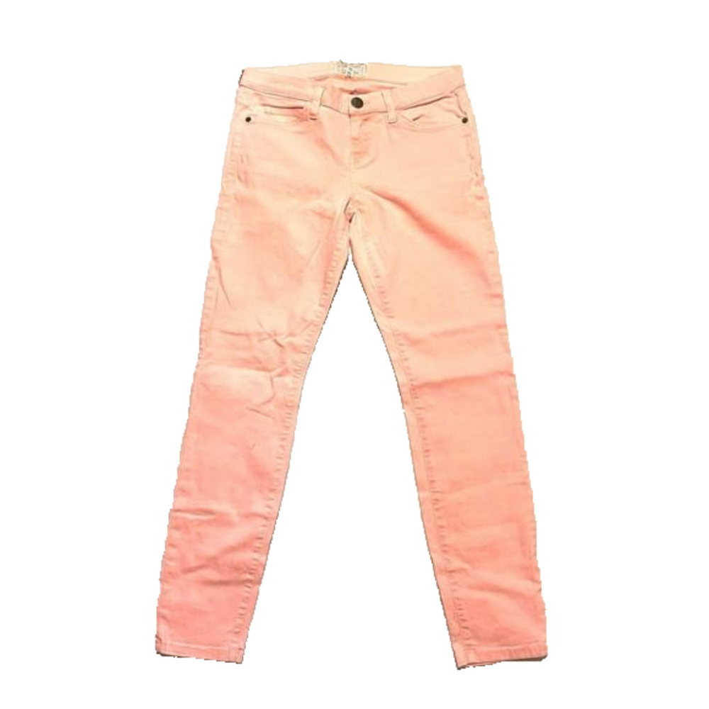 Current Elliott light pink low rise jeans in amazing condition